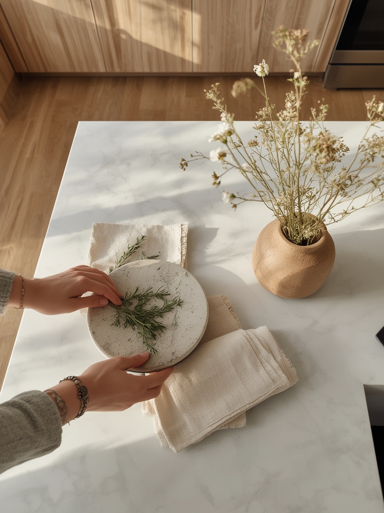 organic modern kitchen - Illustration 2